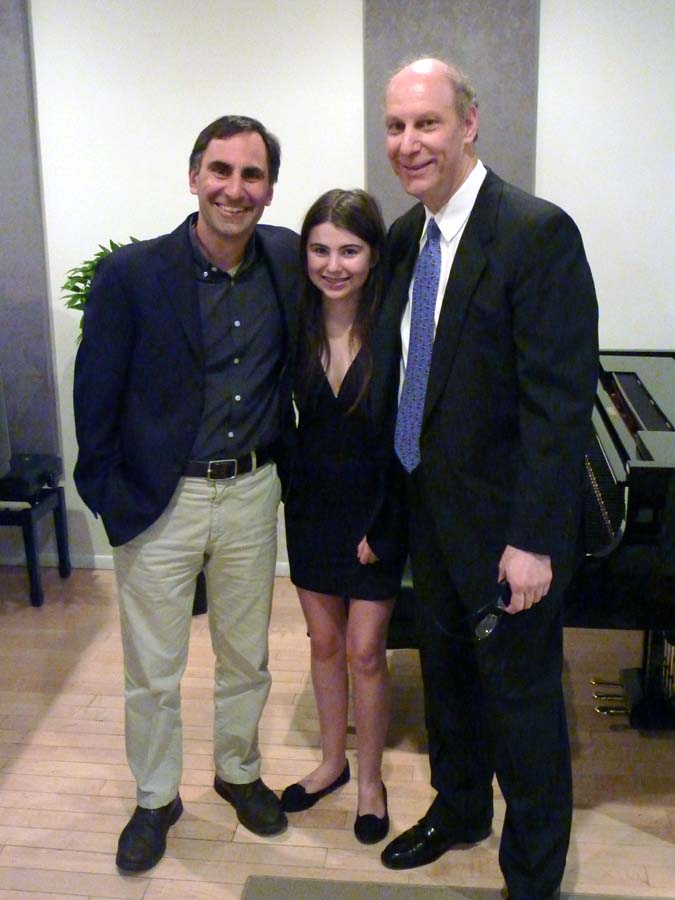 With Angela and Her Dad